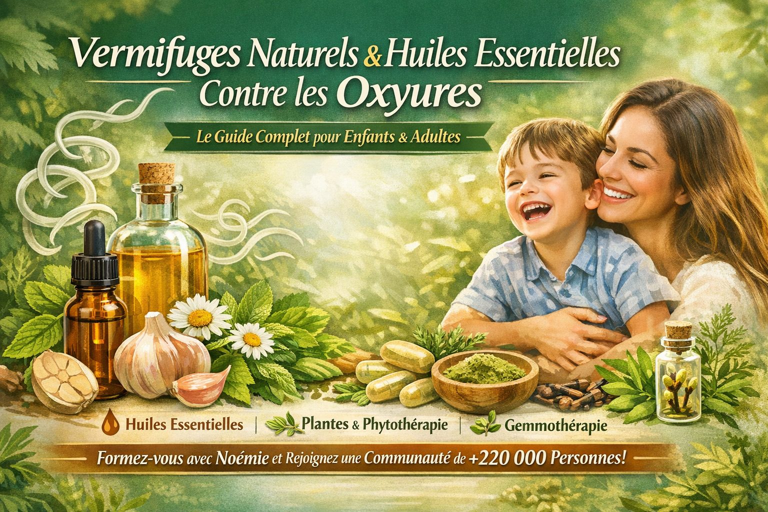 Oxyures : comment se débarrasser des vers intestinaux naturellement (guide complet)