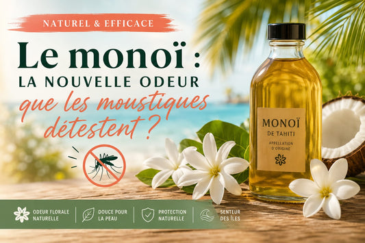 Le monoï : la nouvelle odeur que les moustiques semblent détester ?