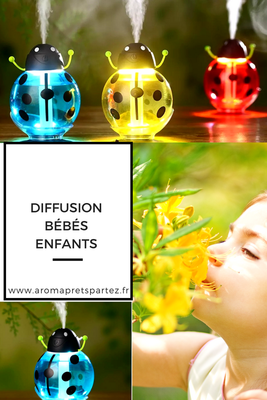 Les huiles essentielles dès la naissance c'est POSSIBLE  ! 