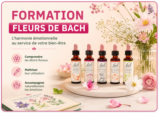 Formation - FLEURS DE BACH ET AROMATHÉRAPIE