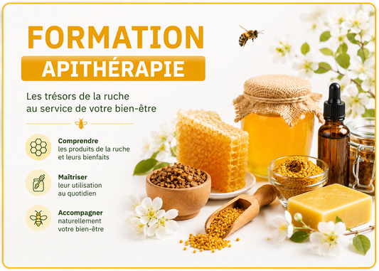 Formation APITHÉRAPIE ET AROMATHÉRAPIE