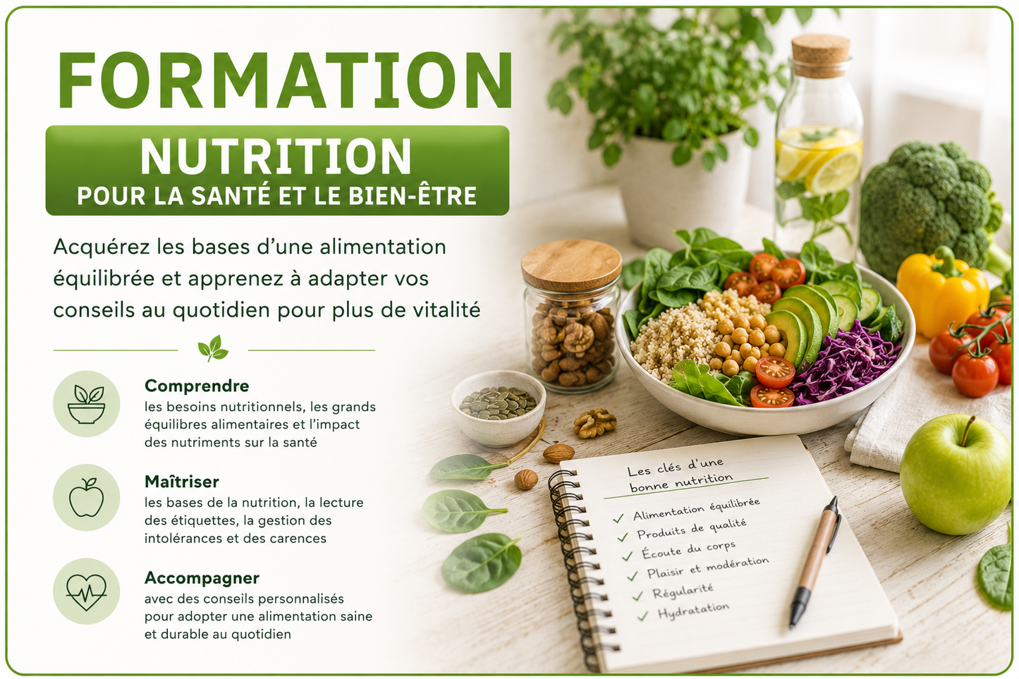Conseiller(ère) en Nutrition & Bien-être